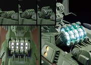 スペースバスターのギミックイメージ。