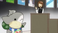 アニメ「おでかけ子ザメ」メインPVより。