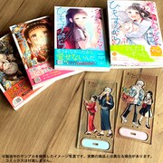 「凛子ちゃんとひもすがら」アクリルスタンド組み立て前のイメージ。