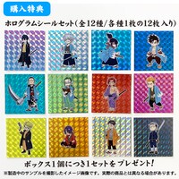 「ちるらん 新撰組鎮魂歌 特製収納BOX（完結Ver.）」購入特典のシールセット。