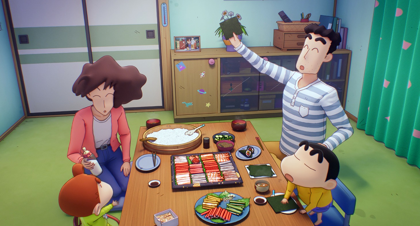 「しん次元！クレヨンしんちゃんTHE MOVIE  超能力大決戦 ～とべとべ手巻き寿司～」より。