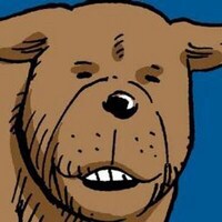 小田扉の自画像。