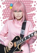 守乃まも扮する後藤ひとり。