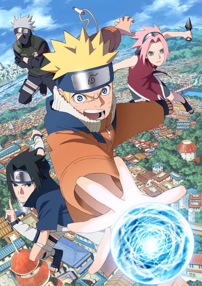 アニメ「NARUTO-ナルト-」放送20周年記念完全新作アニメーションのティザービジュアル。(c)岸本斉史 スコット／集英社・テレビ東京・ぴえろ