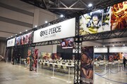 ワンピースカードゲームコーナーの様子。