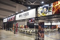 ワンピースカードゲームコーナーの様子。