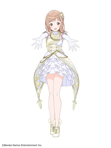 アニメ「アイドルマスター シャイニーカラーズ」の新衣装イラスト。