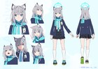 アニメ「ブルーアーカイブ」シロコ＆アロナのキャラ設定画公開　監督は山岸大悟