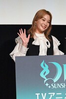 ハナマル役の高槻かなこ。