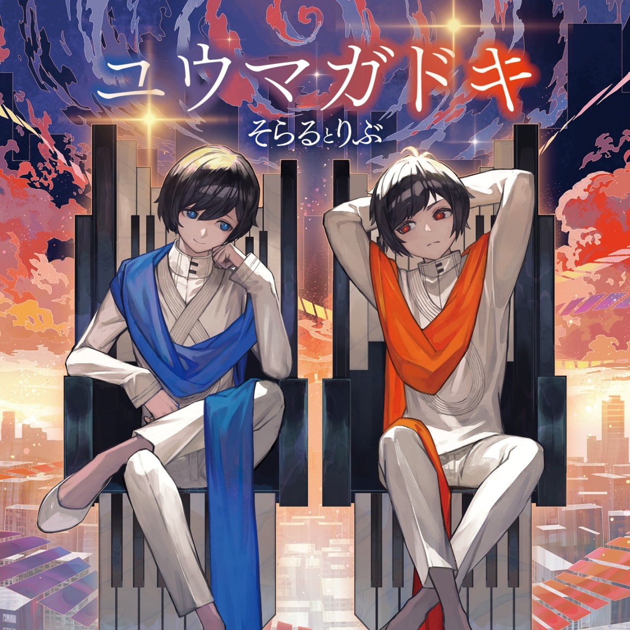 「ユウマガドキ」通常盤のCDジャケット。
