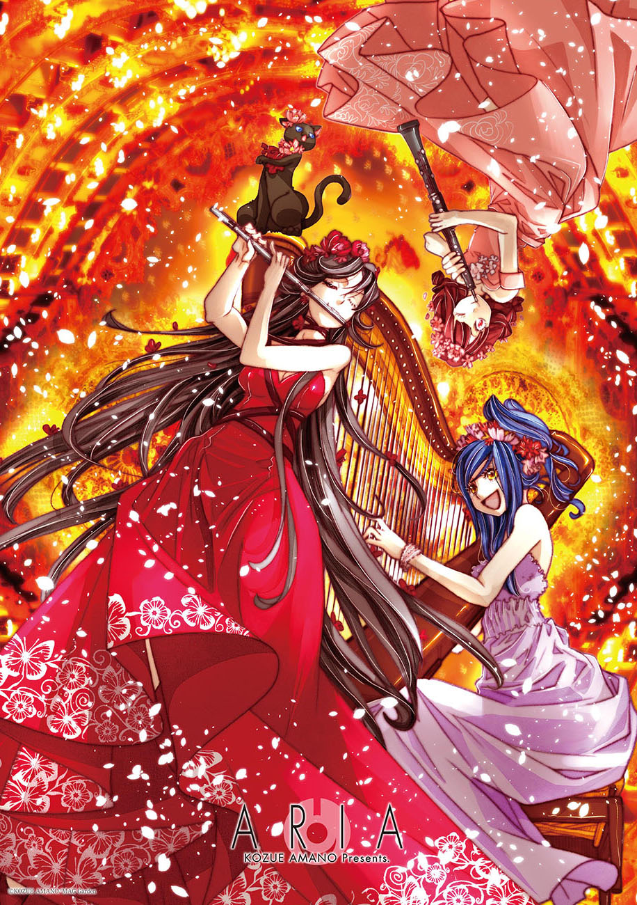 「【The SINFONIA】ARIA 原作クリアポスターセット【A3サイズ 3枚組】」
