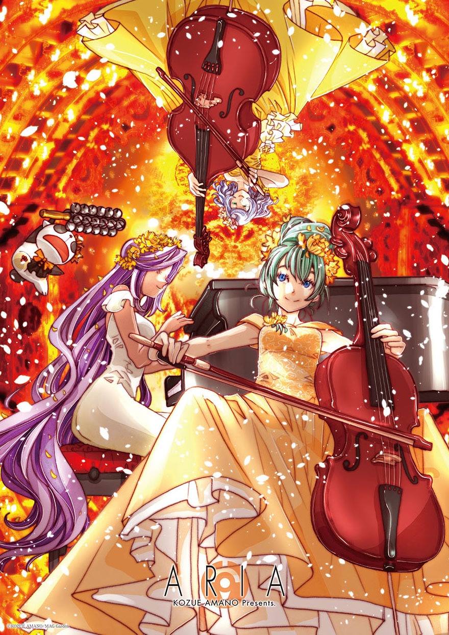 「【The SINFONIA】ARIA 原作クリアポスターセット【A3サイズ 3枚組】」
