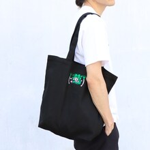 葱刺繍トートバッグ