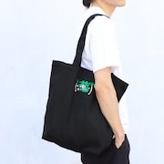 葱刺繍トートバッグ