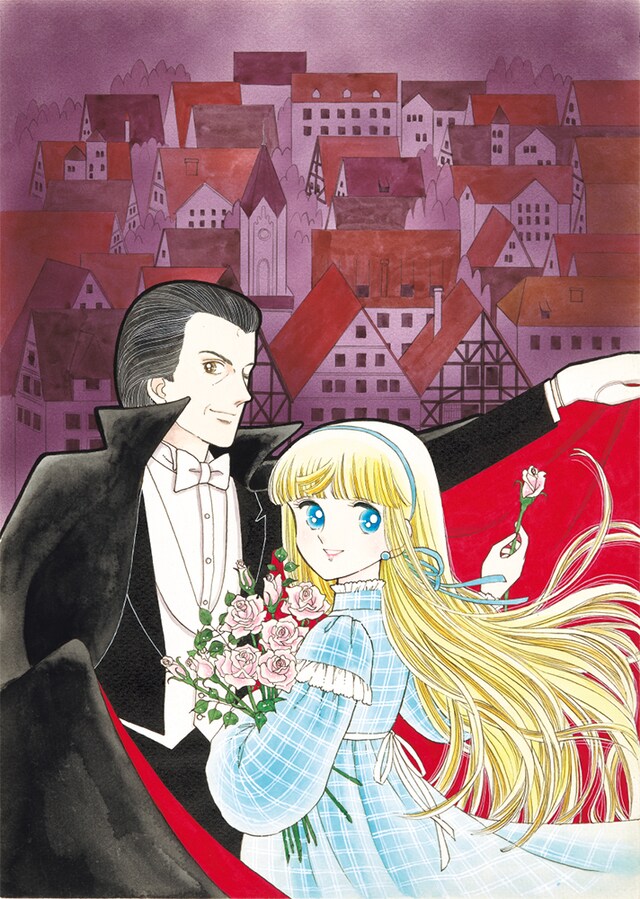 京都会場で新たに展示される原画。 (c)池野恋／集英社