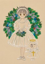 京都会場で新たに展示される原画。 (c)池野恋／集英社