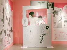 「ときめきトゥナイト展」の様子。 (c)池野恋／集英社