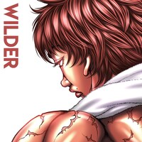 板垣恵介が描き下ろした「WILDER」のジャケット。