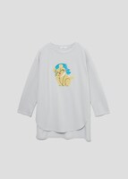 「ヘムヘム（忍たま乱太郎）ルーズフィット長袖Tシャツ」