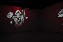 「チェンソーマン」の上映パートより。 (c)藤本タツキ/集英社