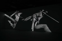 「チェンソーマン」の上映パートより。 (c)藤本タツキ/集英社