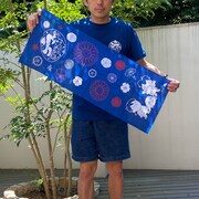 「夏祭り手ぬぐい」