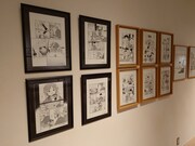 「クプルムの花嫁のセカイ展 ～おかわり～」の展示の様子。