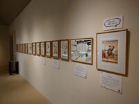 「クプルムの花嫁のセカイ展 ～おかわり～」の展示の様子。
