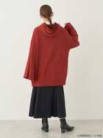 「らんま1/2 チャイナボタンロングパーカー」