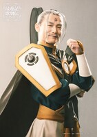 うじすけ扮する二郎神。