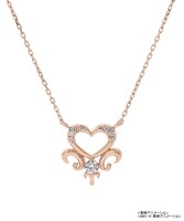 「ふたりはプリキュアMax Heart Samantha Tiara コラボ エンブレムネックレス」