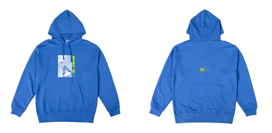 「刃牙 Hoodie 烈海王」
