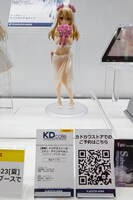 「FGO フィギュアラインナップ」の展示。