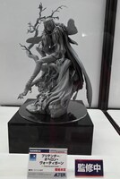 「FGO フィギュアラインナップ」の展示。