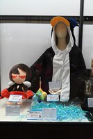 「FGO フィギュアラインナップ」の展示。