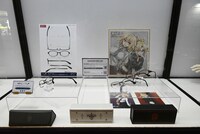 「FGO フィギュアラインナップ」の展示。