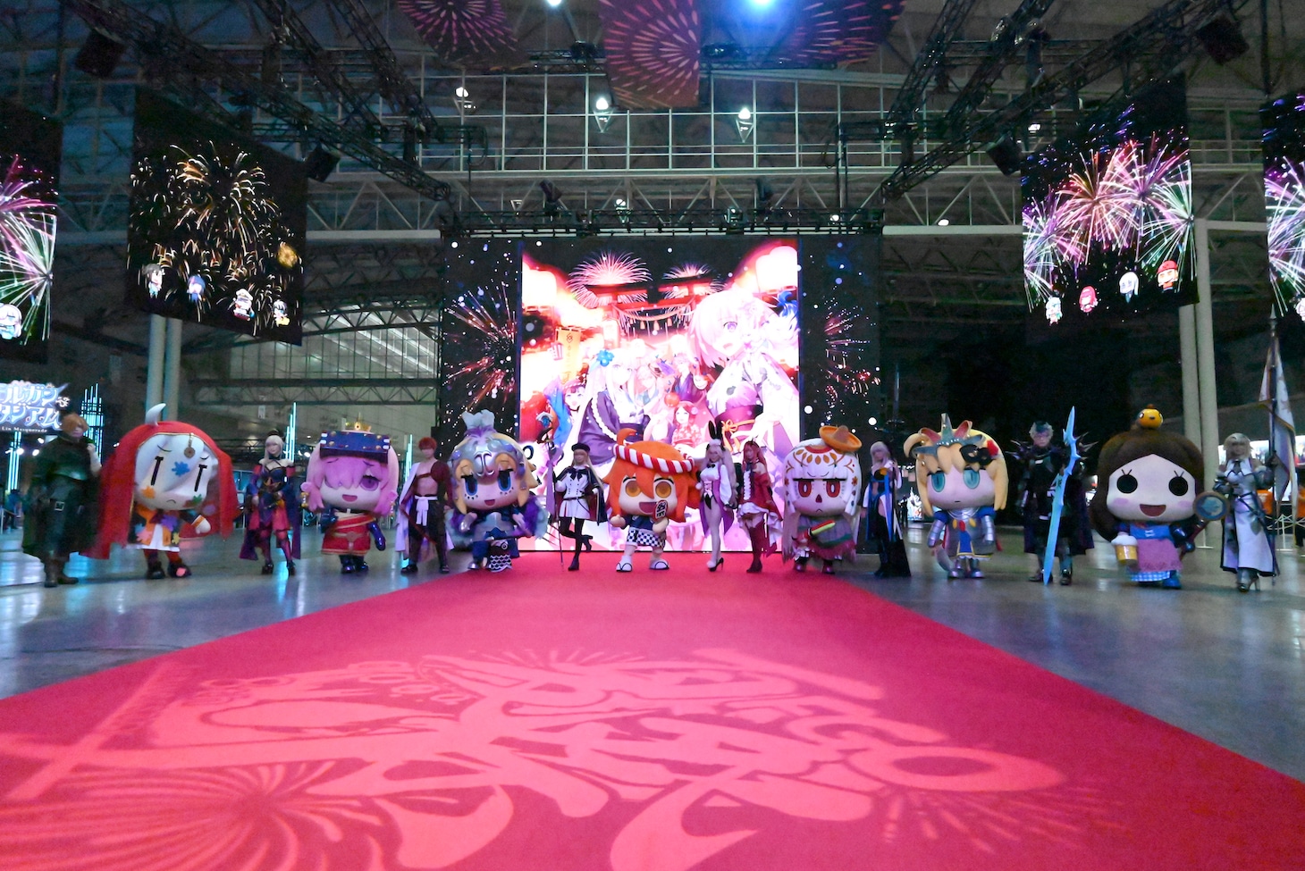 「Fate/Grand Order Fes. 2023 夏祭り ～8th Anniversary～」の様子。