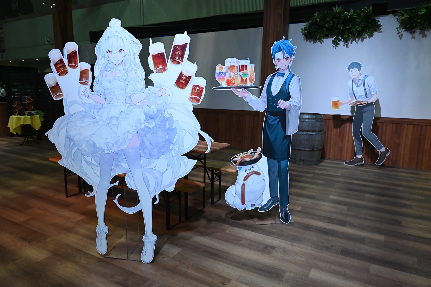 「Bierzelt Chaldea」内「ビアツェルトカルデア」の様子。
