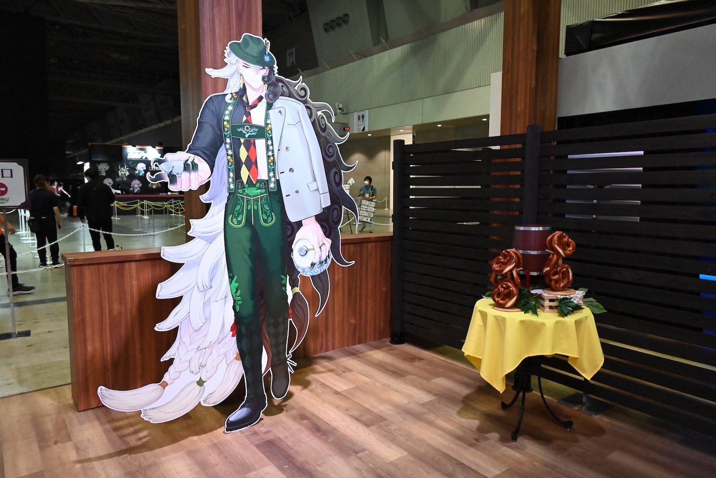 「Bierzelt Chaldea」内「ビアツェルトカルデア」の様子。