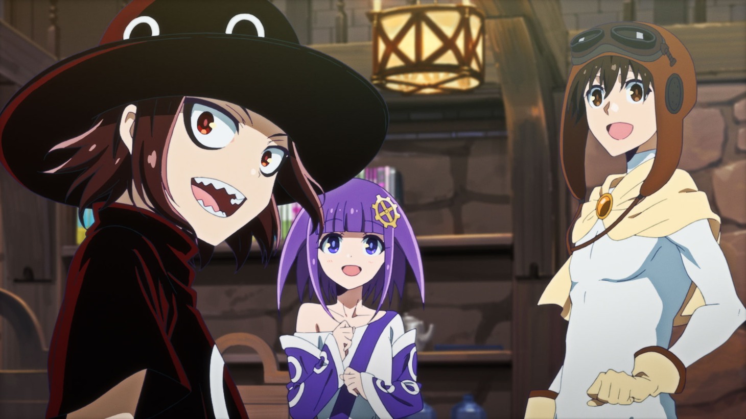 アニメ「グッド・ナイト・ワールド」PVより。