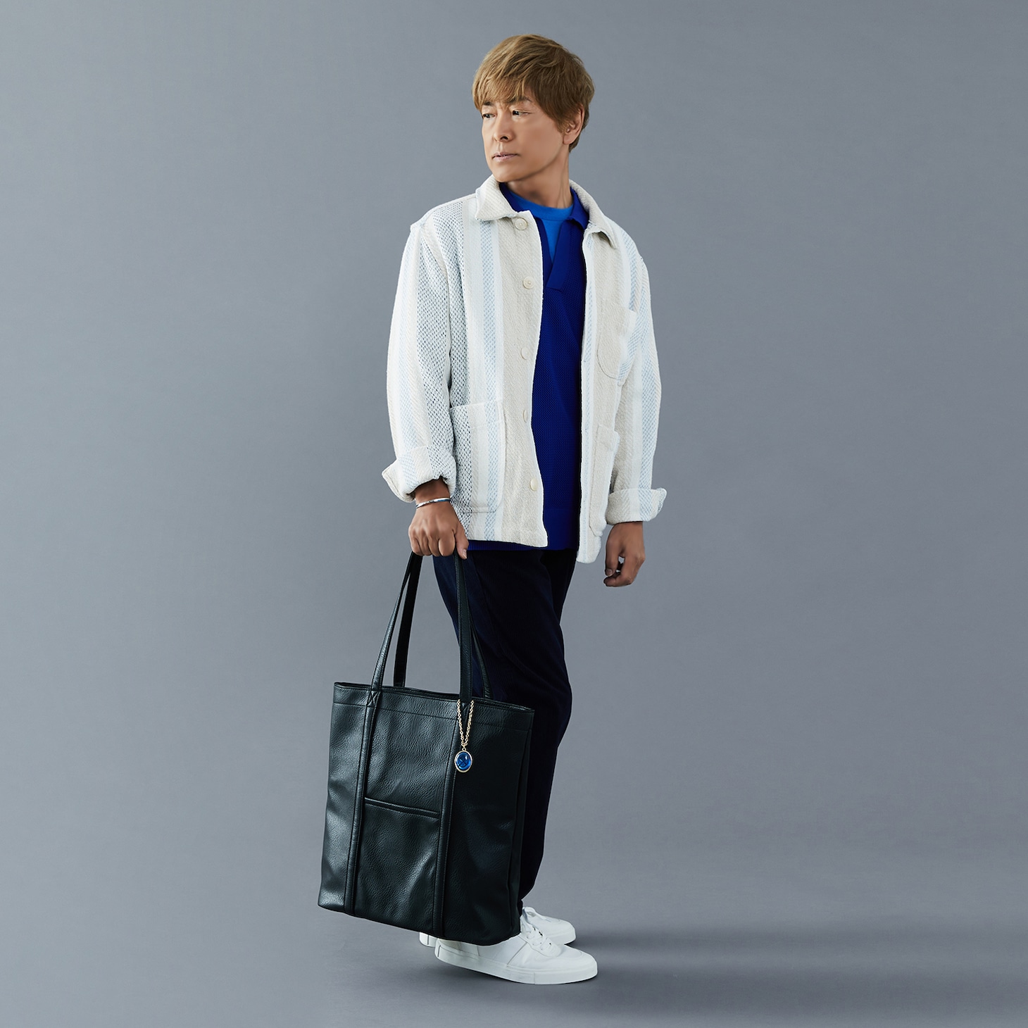 「『名探偵コナン』安室透×古谷徹コラボレーションアイテム チャーム付きバッグ」