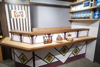 喫茶リコリコを再現したエリア。