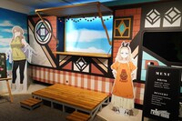 「リコリス・リコイル展 ～seize the day～」の様子。