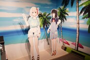 「リコリス・リコイル展 ~seize the day~」の様子。