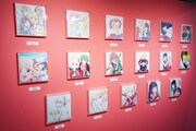 「リコリス・リコイル展 ~seize the day~」の様子。