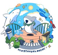 ペンギンボックスによるお祝いイラスト。