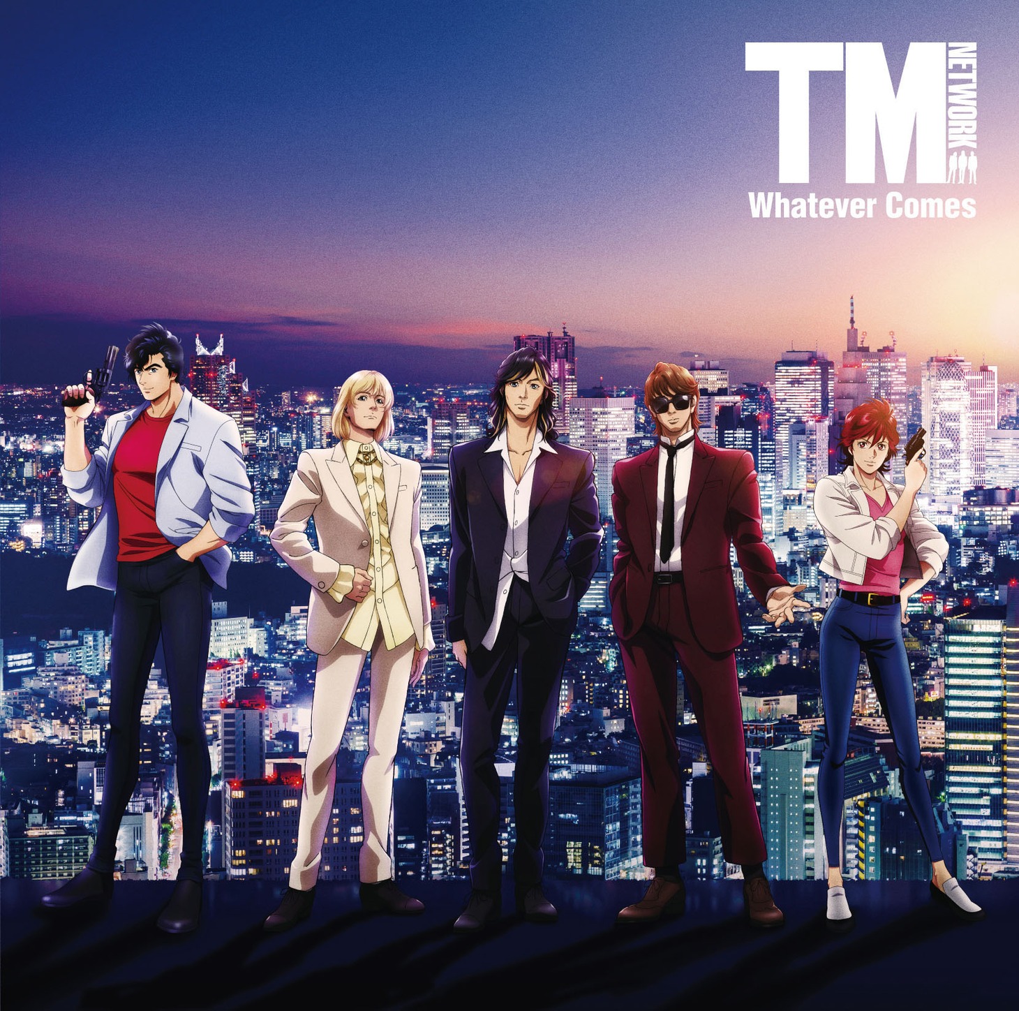 「Whatever Comes」ジャケットイラスト (c)2023 Sony Music Labels Inc. (c)北条司/コアミックス・「2023 劇場版シティーハンター」製作委員会