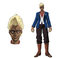 カイザー（CV：立木文彦）ボクシング界における伝説の興行師（プロモーター）。その知名度は、来日の報せがあれば空港まで記者が押し寄せるほど。態度は悪いがその目は確かで、烈海王の圧倒的な実力を一目で見抜く。