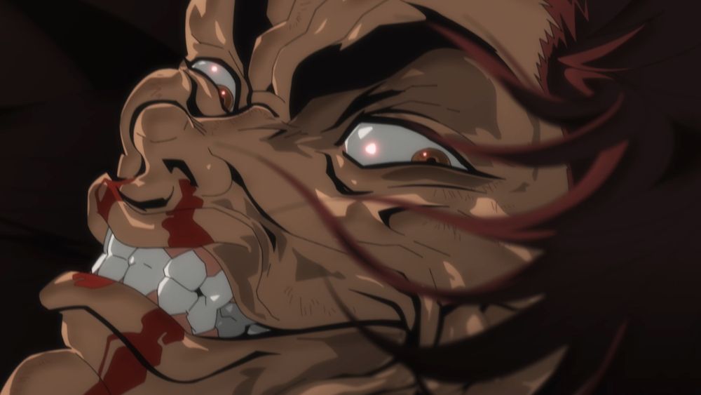 アニメ「『範馬刃牙』第2期」PV第2弾より。