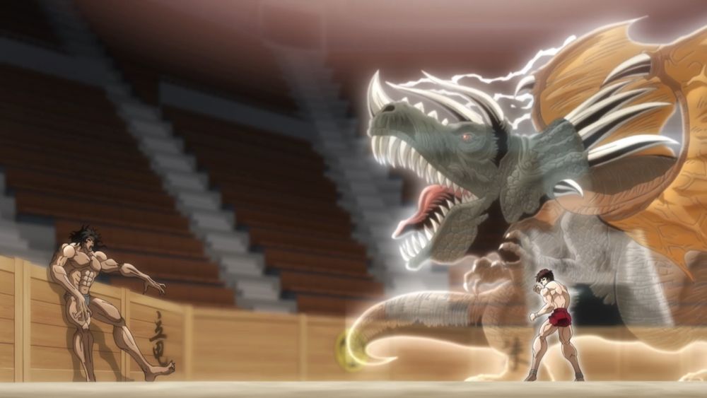 アニメ「『範馬刃牙』第2期」PV第2弾より。